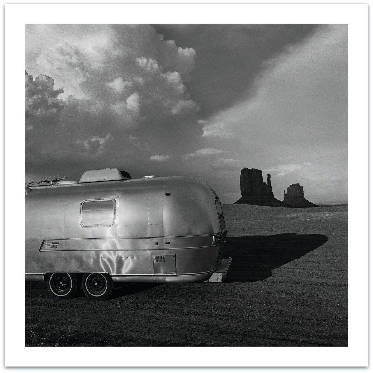 Roger Minick - Airstream at Monument Valley, 1979