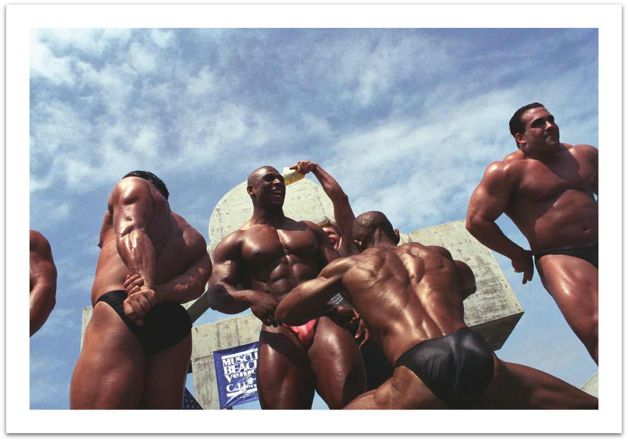 Martin Salter - Bodybuilders, Venice Beach, 1998