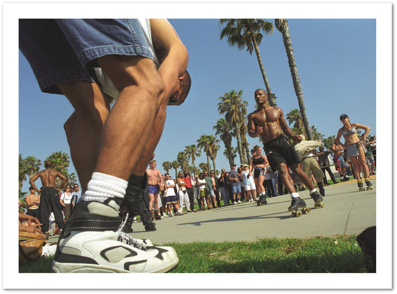 Martin Salter - Roller Skaters, Venice Beach, 1998