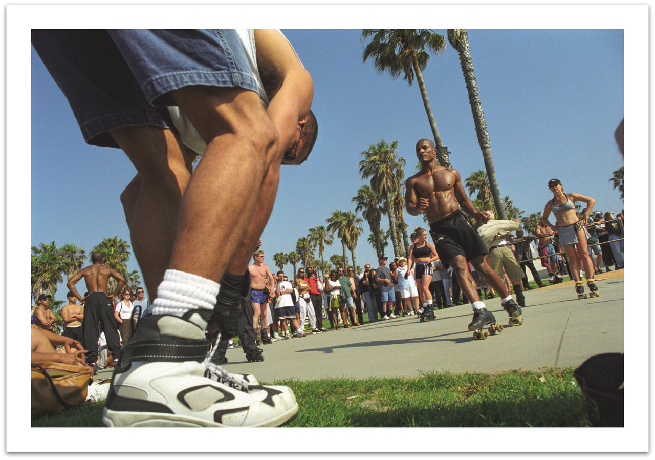 Martin Salter - Roller Skaters, Venice Beach, 1998